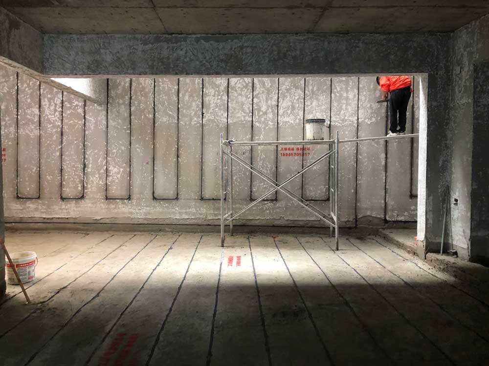 龙岩紫金山央墅地下室防潮