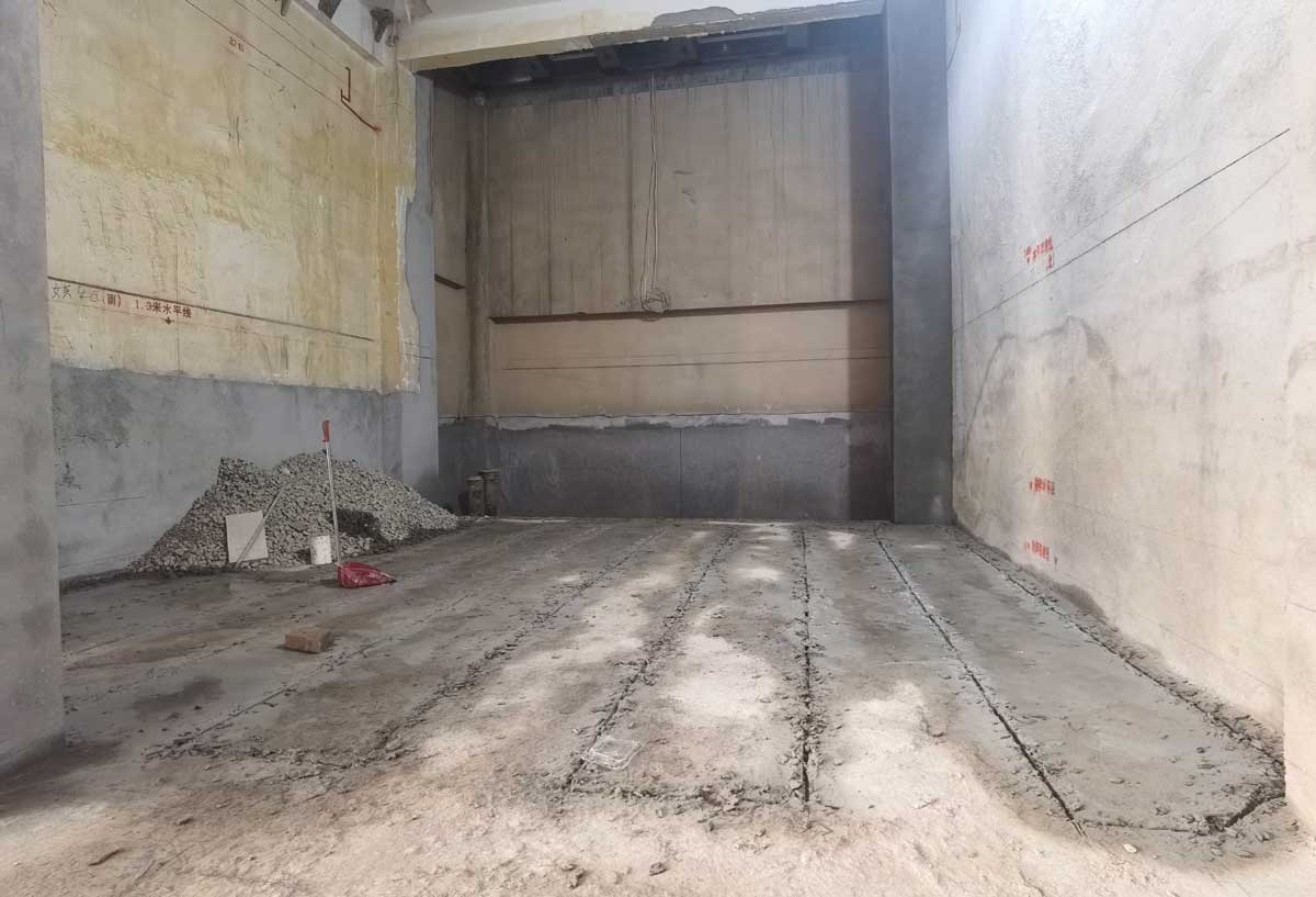 杭州绿城伍重院别墅地下室潮湿解决方案