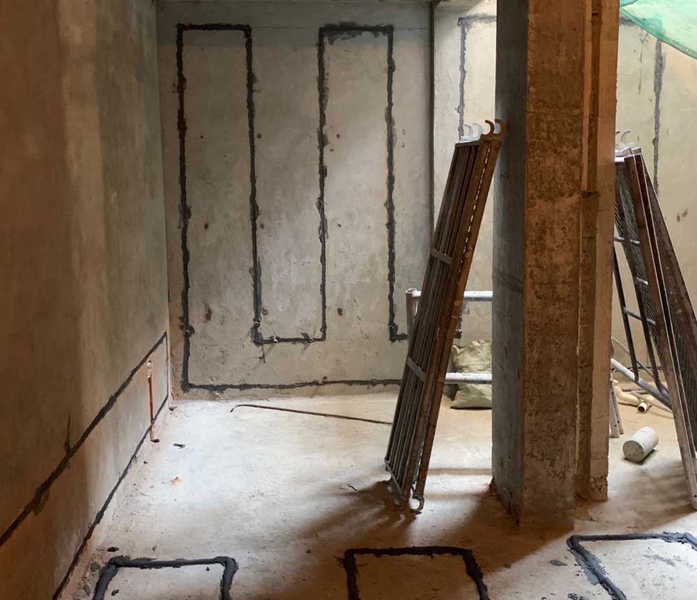 诸暨别墅地下室防水防潮黑科技